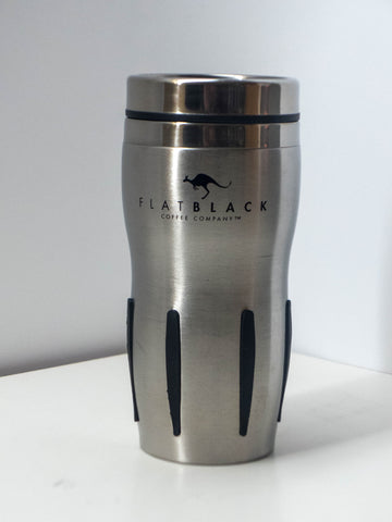 Flat Black Coffee Company travel mug